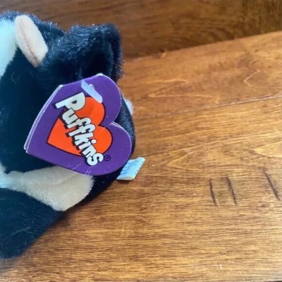 SWIBCO Puffkins Vintage 1990s "Meadow" Cow Plush - Picture 2 of 4